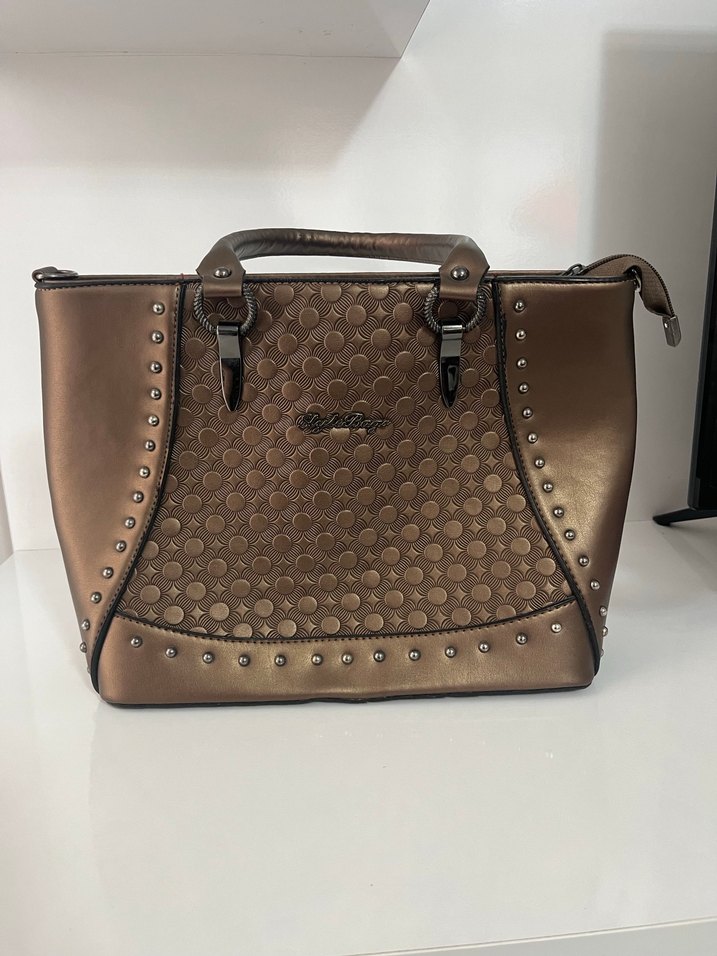 Kahverengi Deri Kadın Çanta - Görsel 2