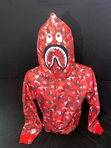 Bape kapüşonlu hırka