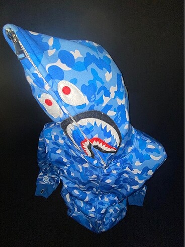 Bape Oversize Kopşonlu Hırka