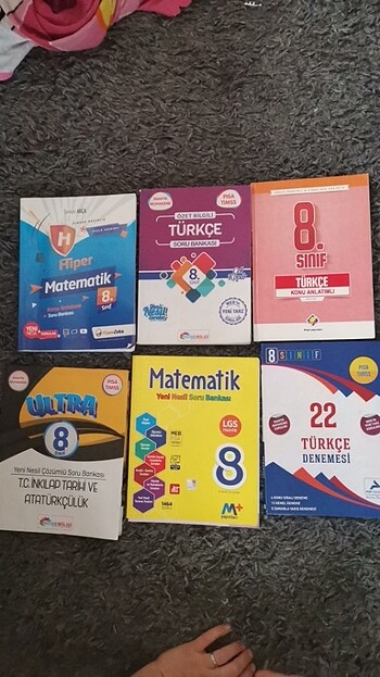 8.sınıf test kitapları