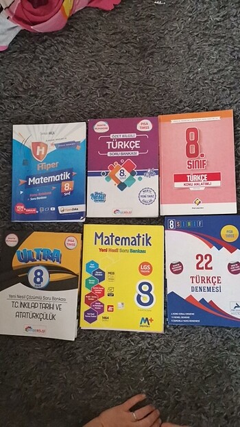 8.sınıf test kitapları 