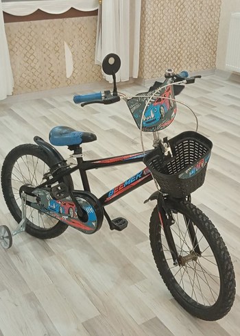 Beden mavi Renk Koyu Mavi Çocuk Üç Tekerlekli Bisiklet