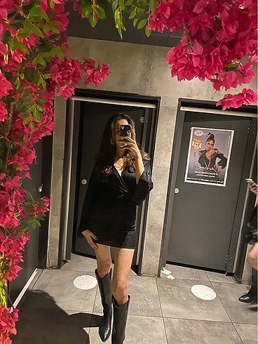s Beden siyah Renk Pull&bear elbise