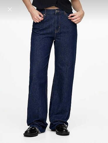 xs Beden Koyu mavi jean