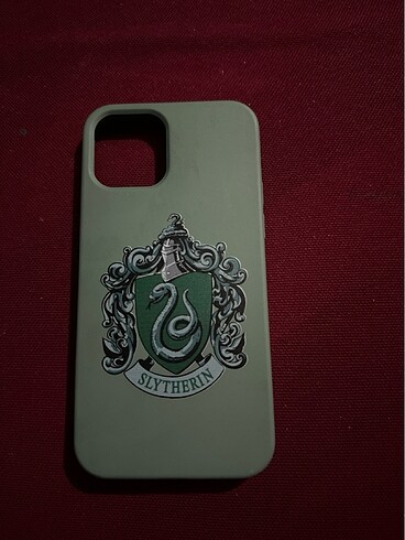 IPhone 12 Slytherin Desenli Telefon Kılıfı