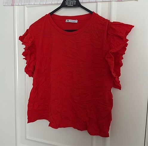 m Beden Volanlı Tshirtler