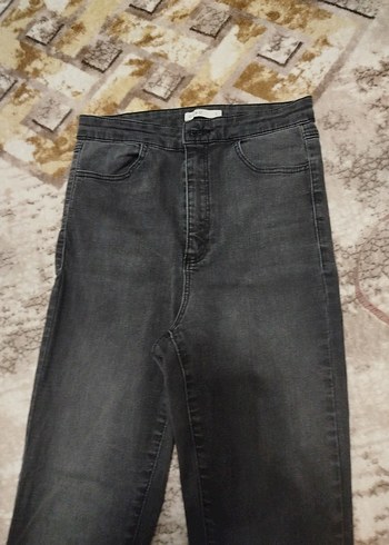 Gri Tie-Dye kız çocuk pantolon - Görsel 3