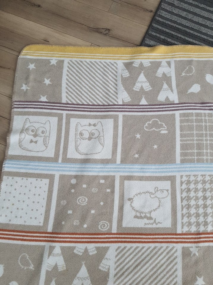 Çocuk Battaniyesi Çok Renkli Desenli - Görsel 3