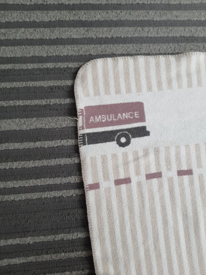 Desenli Gri Çocuk Battaniyesi - Görsel 4