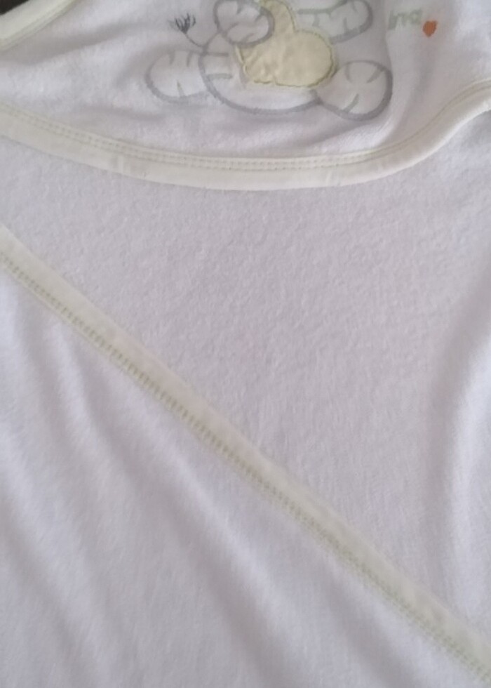 Bebek banyo havlu bornoz - Görsel 2