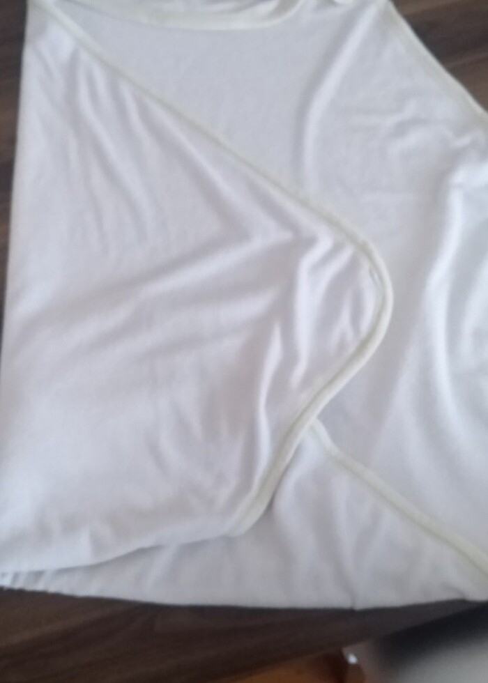 Bebek banyo havlu bornoz - Görsel 3