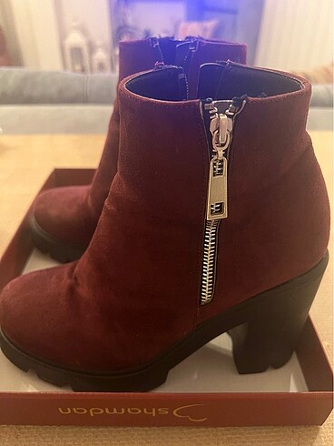Bambi nubuk bootie