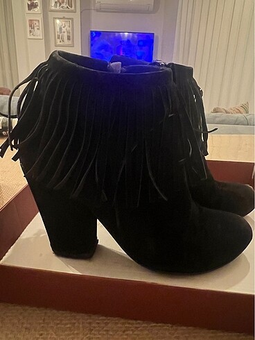 Diğer Nubuk bootie