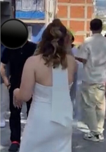 42 Beden Trendyolmilla beyaz elbise