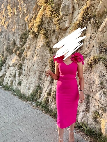 Diğer Pembe elbise abiye