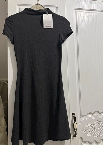 Pull and Bear Gri Elbise