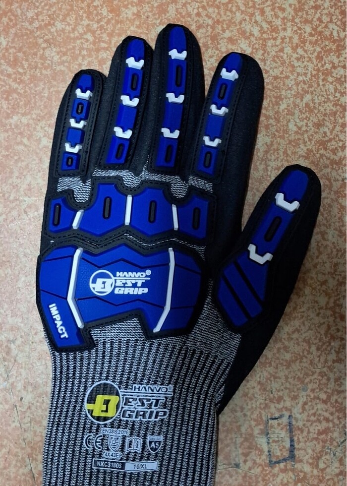 Motorcu eldiveni darbe emici eldiven - Görsel 4