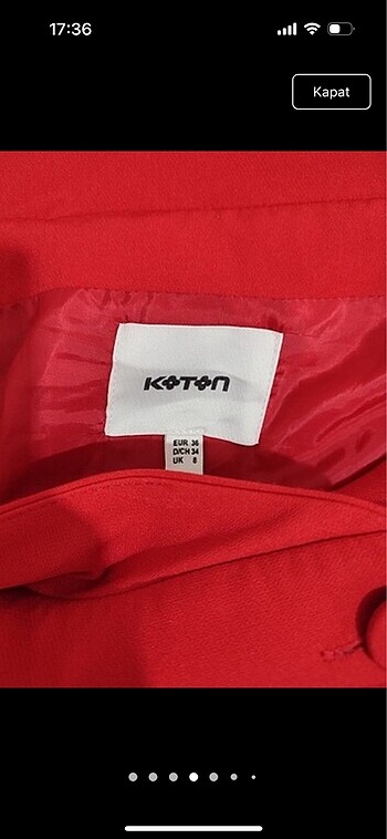 Koton Koton ceket