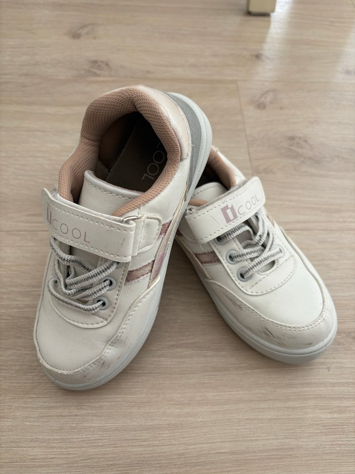 Flo Icool Desing Kız Çocuk Beyaz Sneaker - Görsel 2