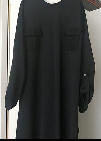 44 Beden siyah Renk Sweat elbise neways marka 