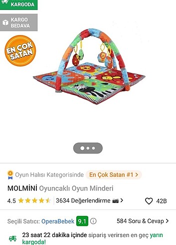 Bebek oyun halısı