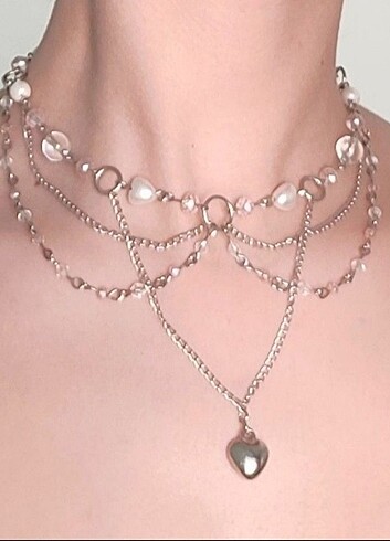Bershka Lolita Fairycore Choker Kolye