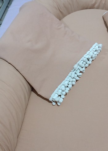 Nakış Detaylı Bej Bebek Uyku Seti - Görsel 3