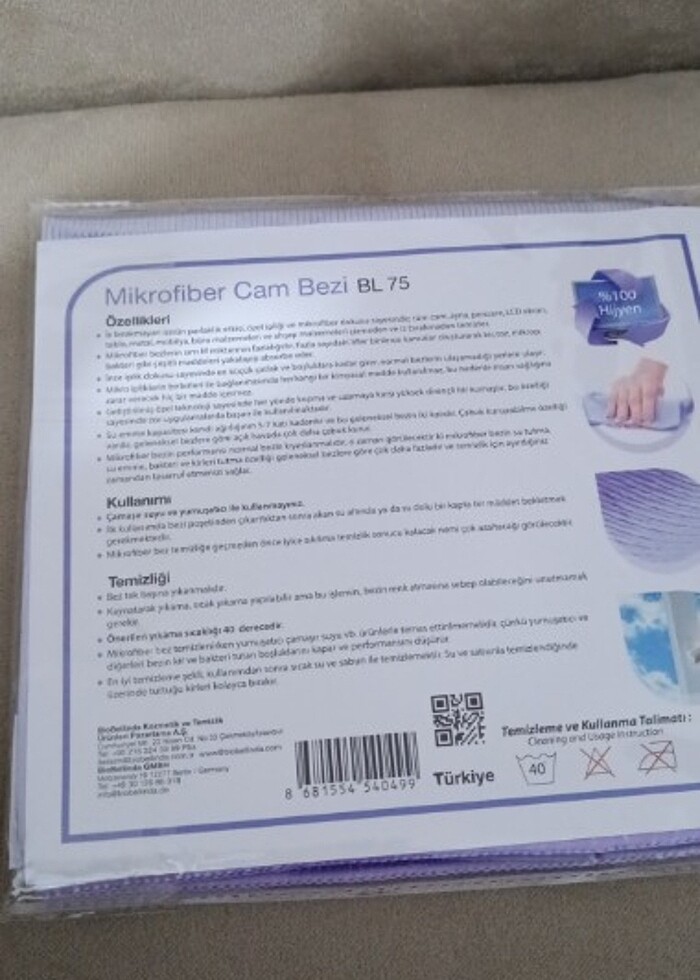 Mikrofiber Cam Bezi - Görsel 2