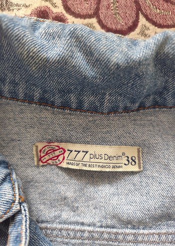 Kadın Mavi Denim Düğmeli Ceket - Görsel 3