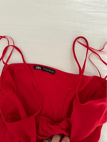 Zara Zara saten elbise