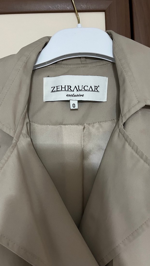 Bej Kuşaklı Trençkot zehra uçar - Görsel 2