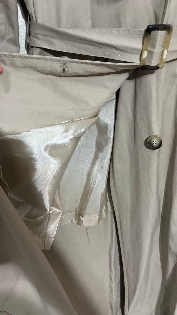 Bej Kuşaklı Trençkot zehra uçar - Görsel 4