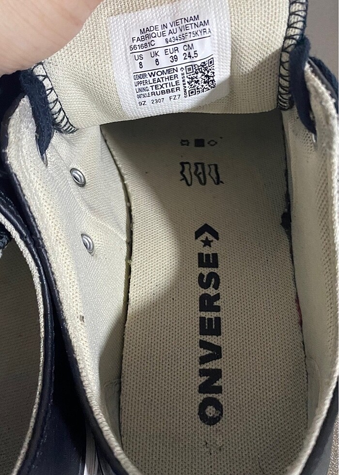 Orjinal converse deri - Görsel 4