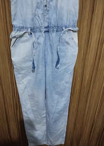 LCW Jeans Kız  çocuk buz mavi tulum - Görsel 3