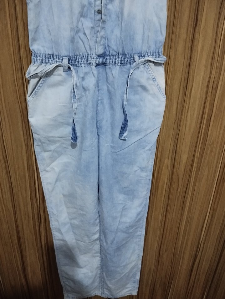 LCW Jeans Kız  çocuk buz mavi tulum - Görsel 3
