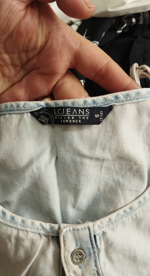 LCW Jeans Kız  çocuk buz mavi tulum - Görsel 5