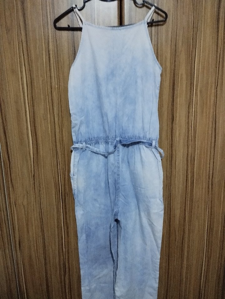 LCW Jeans Kız  çocuk buz mavi tulum - Görsel 4