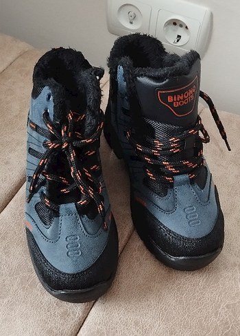 Koyu Mavi Erkek Çocuk Kaymaz Bot - Görsel 2