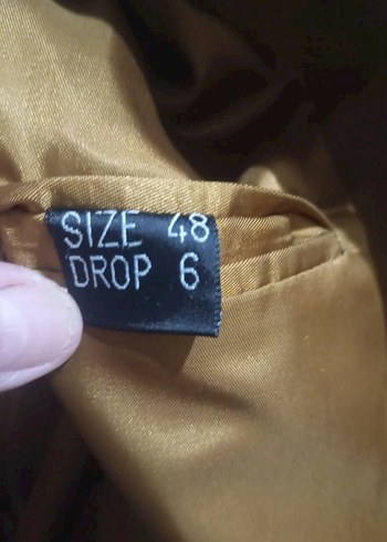 Bej Düğmeli Erkek Ceket - Görsel 5