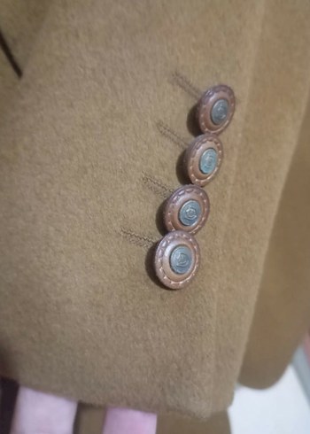 Bej Düğmeli Erkek Ceket - Görsel 6