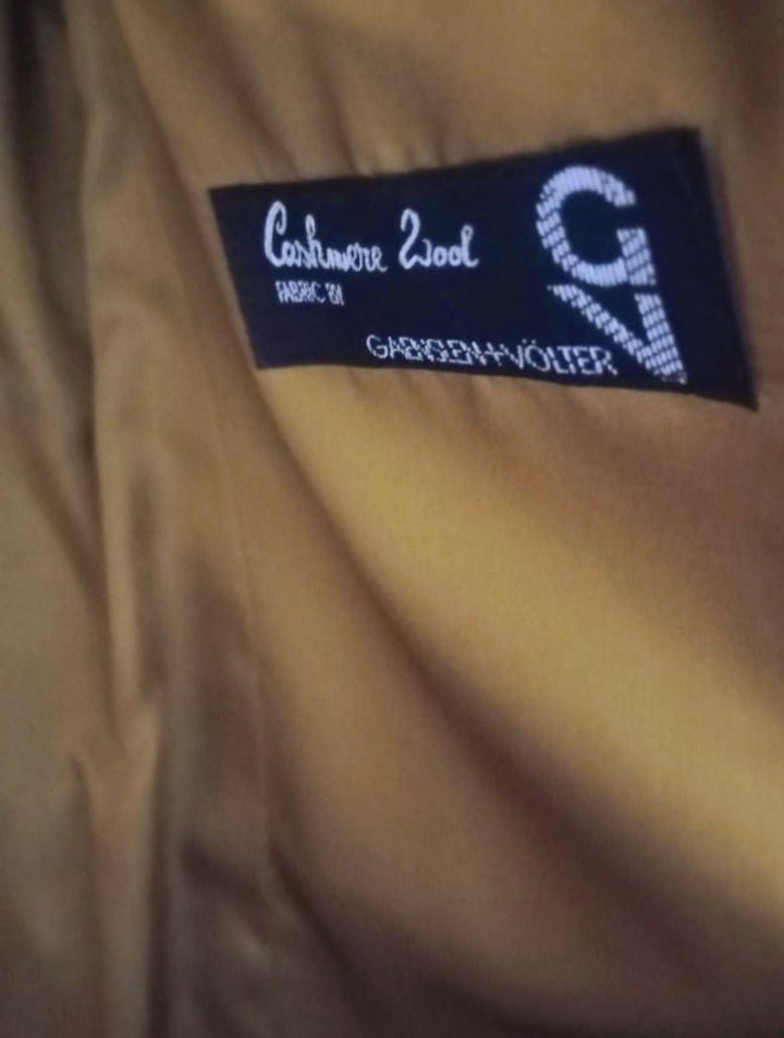 Bej Düğmeli Erkek Ceket - Görsel 4