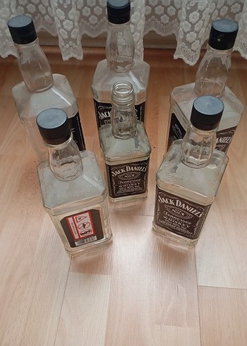 Jack Daniel's Viski Şişeleri Seti - Görsel 2