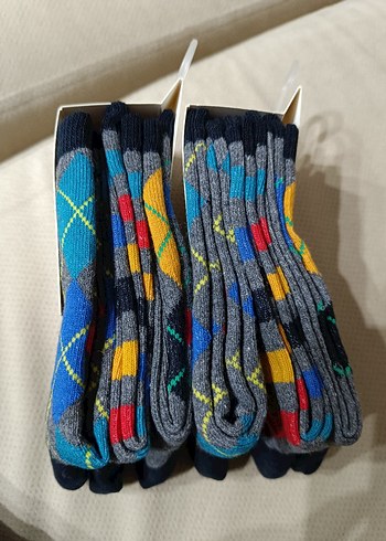 DeFacto 3 çift soket çorap - Görsel 7