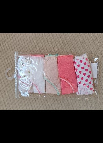 24-36 Ay Beden çeşitli Renk Fresh company kız 3 paket slip