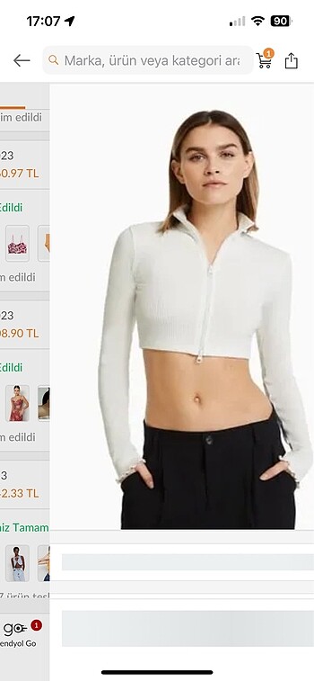 Bershka hırka