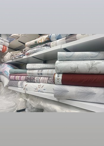 Baskılı Gri Beyaz Nevresim Takımı - Görsel 7