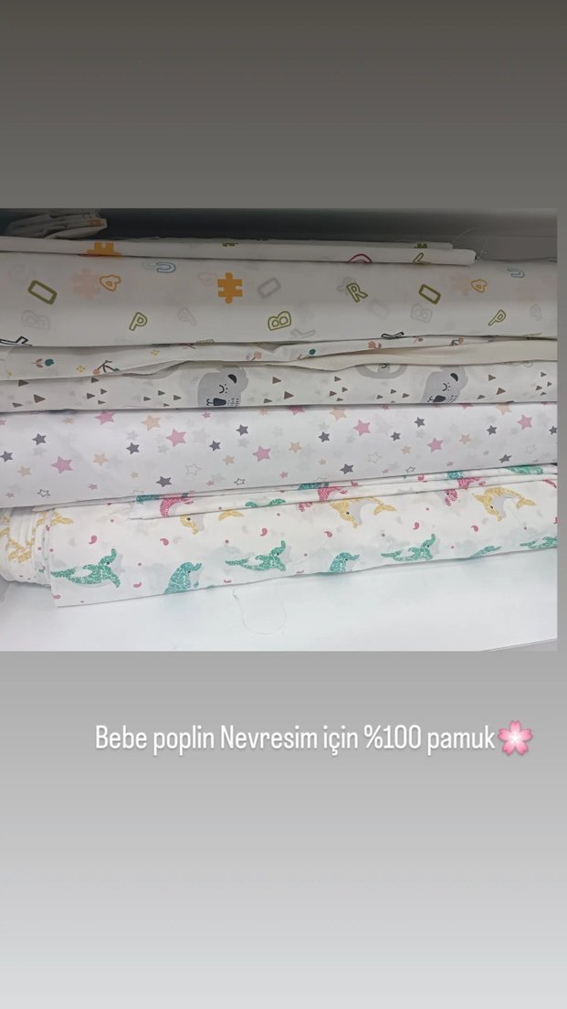 Baskılı Gri Beyaz Nevresim Takımı - Görsel 4