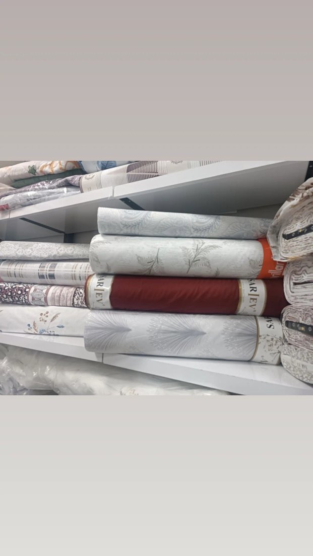 Baskılı Gri Beyaz Nevresim Takımı - Görsel 3