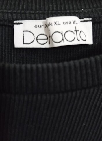 xl Beden Defacto XL crop