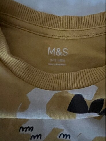 9-12 Ay Beden Marks&Spencer orijinal sweatshirt